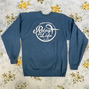 Hanes Size L Penn State Relay For Life Sweatshirt